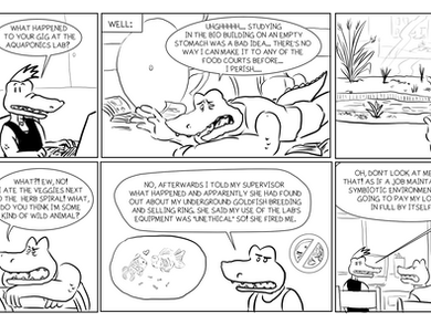 GATOR MEMORIES: SPIKY GATOR & S.A.L.A.D. POLICE