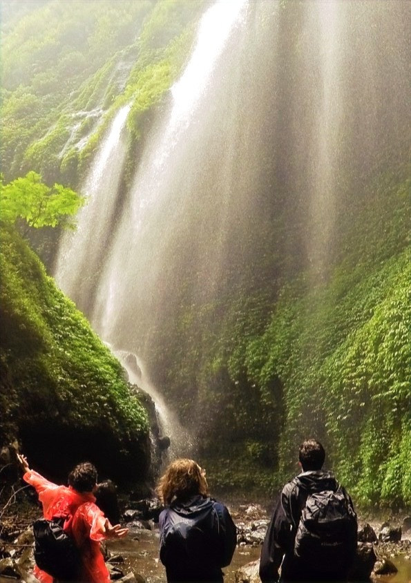Madakaripura waterfall hike, Indonesia