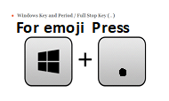 We have emoji hear :) content media