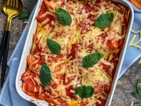 Lasagna with Spinach Tofu Ricotta