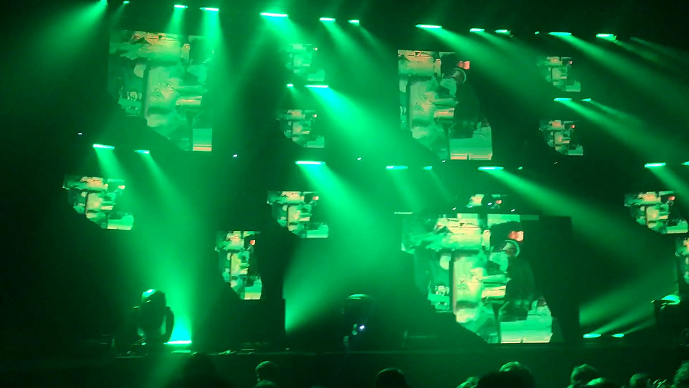 Aphex Twin. Visuales. Bime 2018. Espectáculo Multimedia.