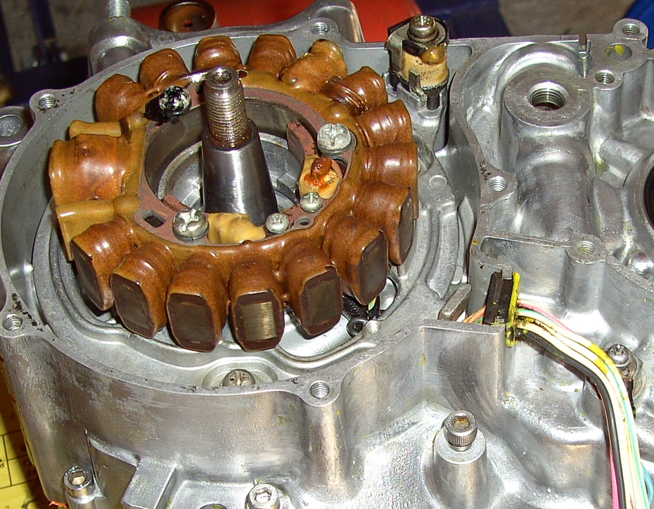 Engine rebuild Yamaha SR500