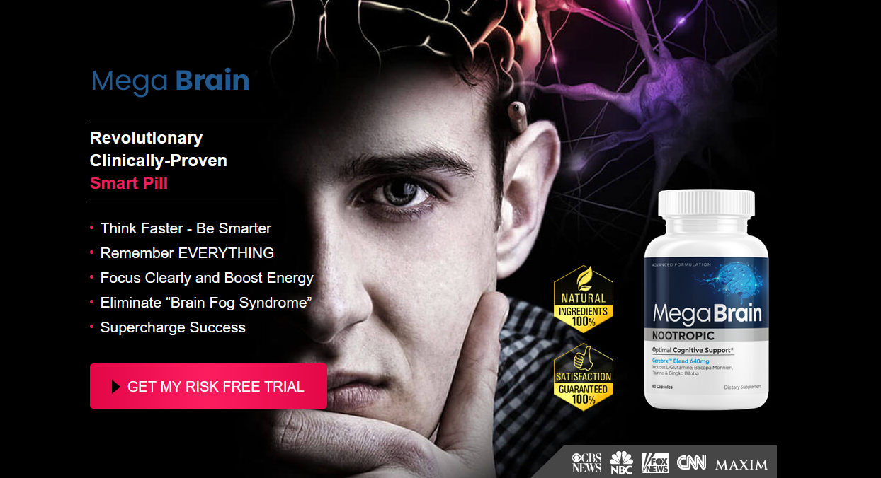 Mega Brain Nootropic | How MegaBrain Nootropic Works ? Must Read #1 Trending Brain Health Pills!! content media