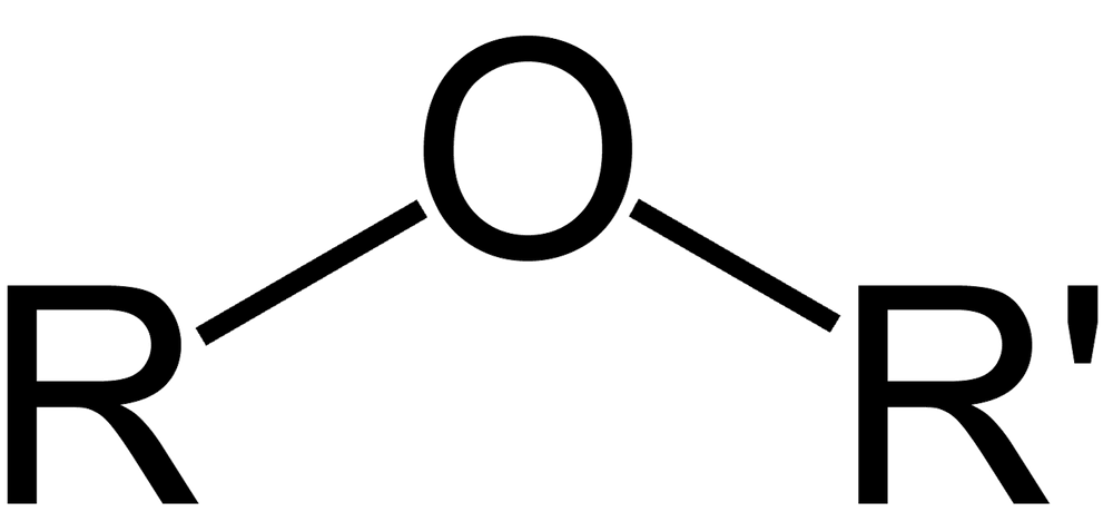 Diagram of an ether. Part of the Qwiz5 series by Qwiz Quizbowl Camp, written to help quiz bowl teams power more tossups!
