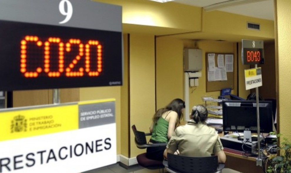 Oficina de treball. Font: Públic