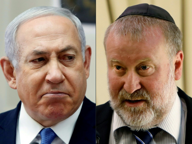 Netanyahu and AG Avichai Mandelblit