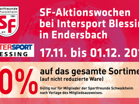 SF Verkaufswochen bei Intersport Blessing