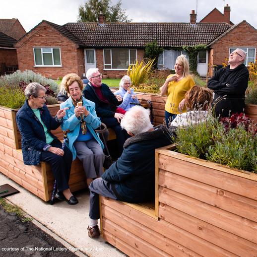 The Friendly Bench, community-led get to