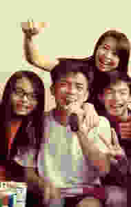 Mr Melvin Tan and his family