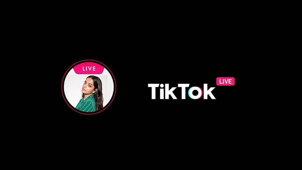 comment faire tiktok live