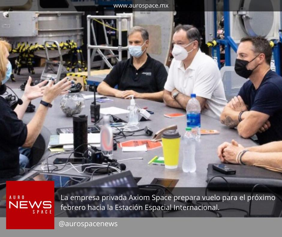 Empresa privada Axiom Space prepara vuelo para próximo febrero 2022 hacía la EEI. content media