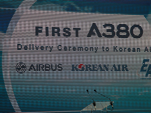 Korean Air # Delivery of 1st A380-800