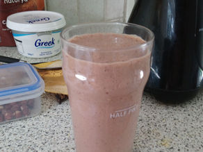 Smoothie recipe Banana crunch