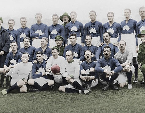 AFL Game In World War One