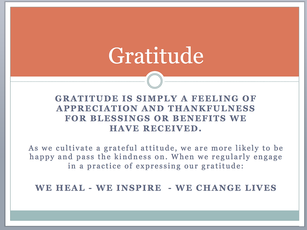 As we cultivate a grateful attitude, we are more likely to be happy and pass the kindness on. When we regularly engage in a practice of expressing our gratitude: WE HEAL - WE INSPIRE - WE CHANGE LIVES Derek J. Daley & Justin Swensen will be presenting Friday, August 28th at this years Wilderness Therapy Symposium in Park City, UT. Give it Away – GIVING GIFTING & GRATITUDE –