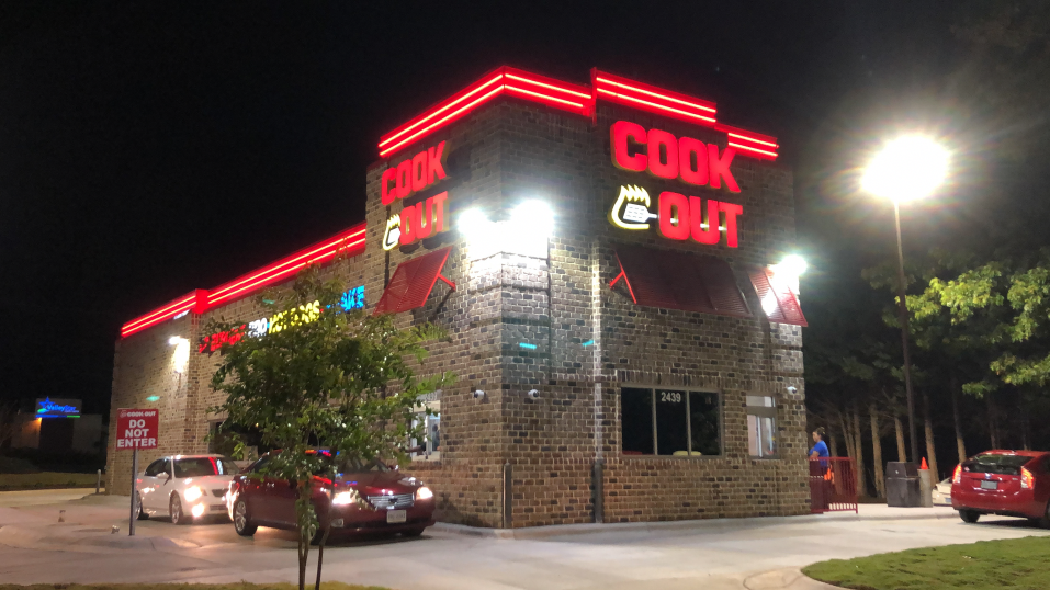 Cook Out in Collinsville opens Tuesday evening