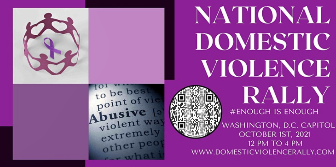 National Domestic Violence Rally 10/1 content media