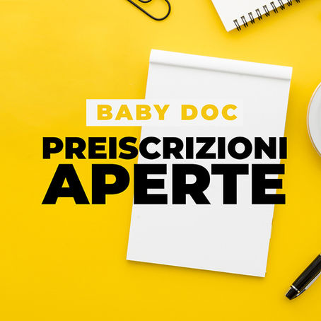 PREISCRIZIONI APERTE
