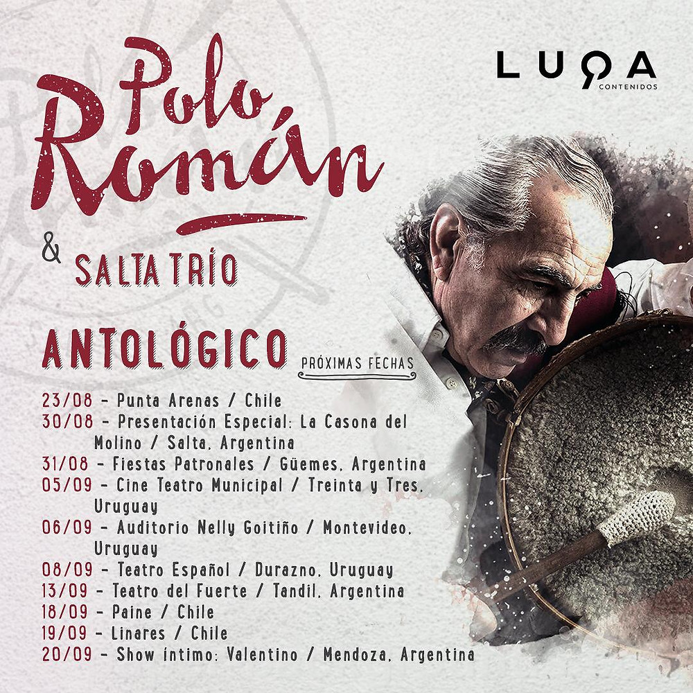 polo roman gira 2019 argentina chile agosto septiembre 2019