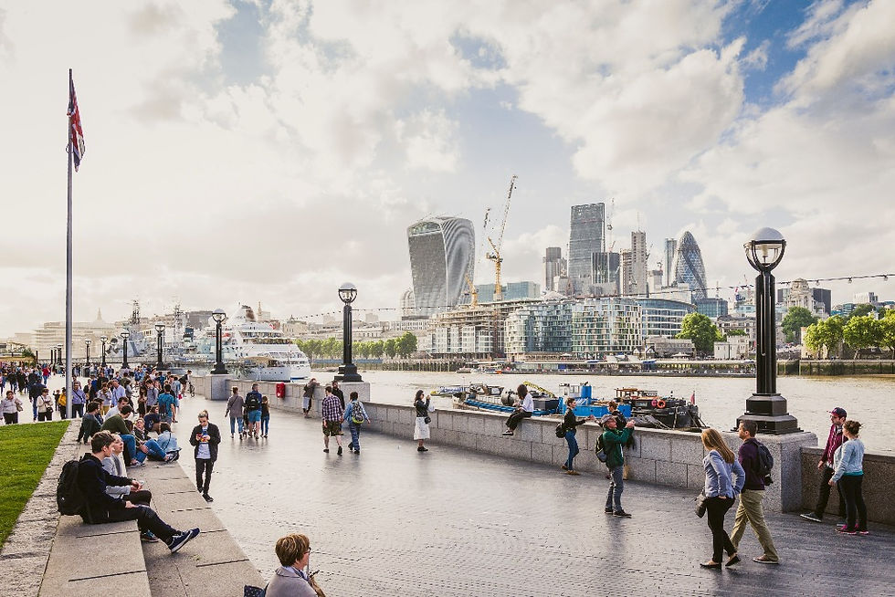 Walking in London