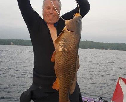6/5 Nagawicka Scuba Diving Carp slay, time to smoke