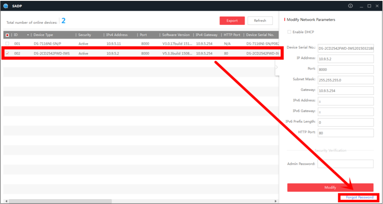 How to reset Hikvision password content media