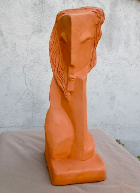 Sculpture , elles sortent du four:....
