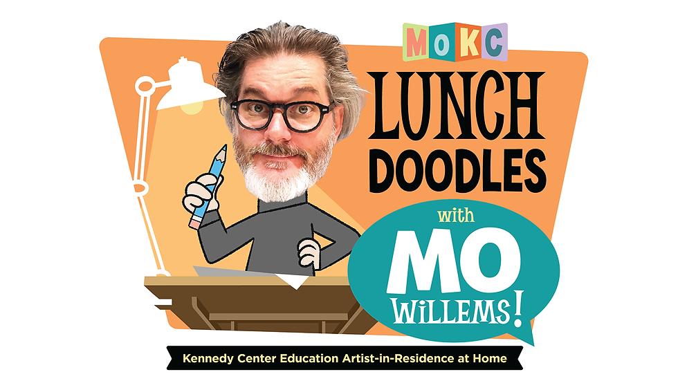 Lunch with Mo Willems @ 1PM!