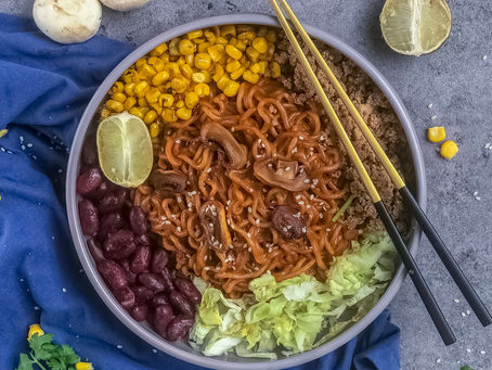 Gochujiang Peanut Noodles