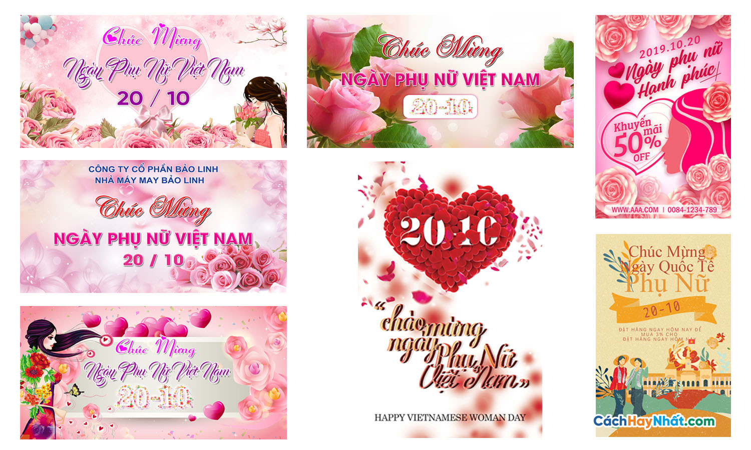 Download Background Phông Nền Ngày Phụ Nữ Việt Nam 20/10 Photoshop PSD Part01 content media