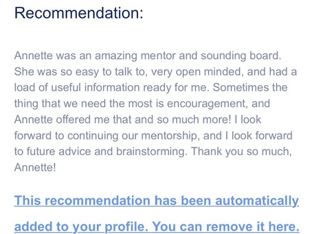 Being a Mentor