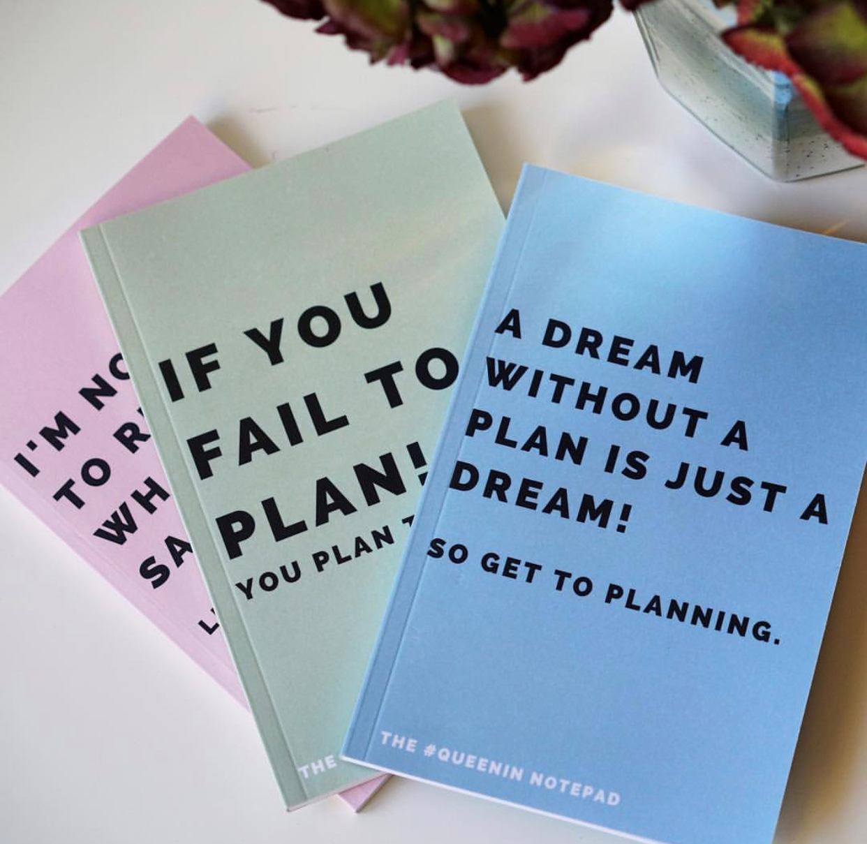 20% OFF THE #QUEENIN NOTEPAD content media