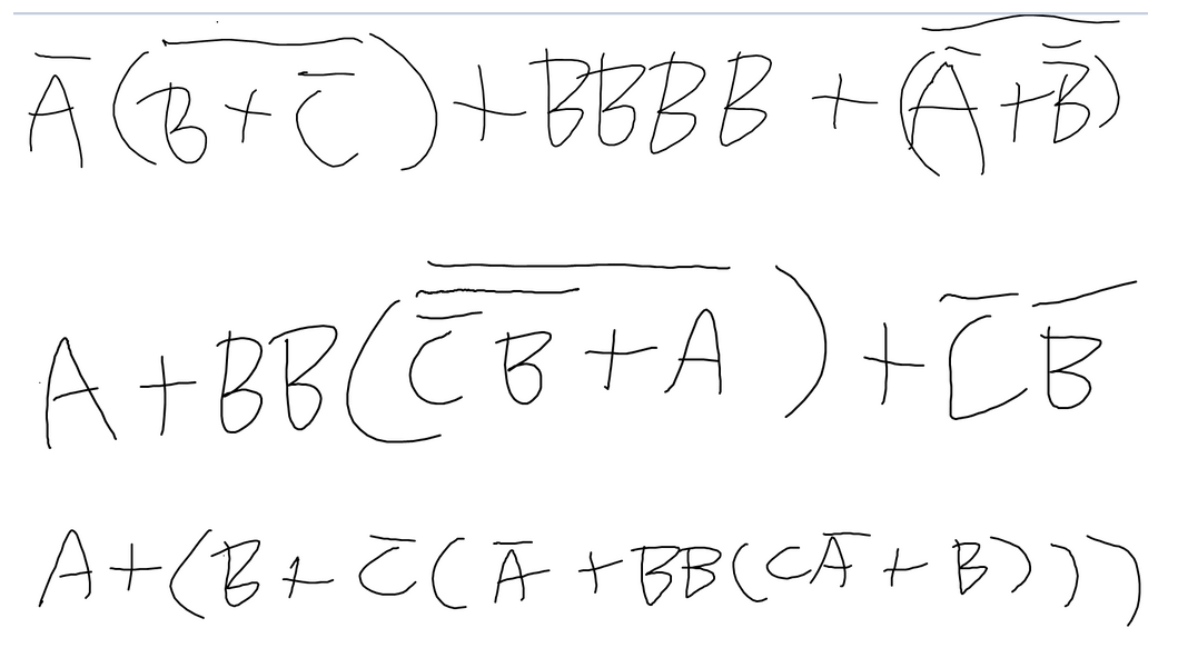 7/11 Homework: Boolean Algebra content media
