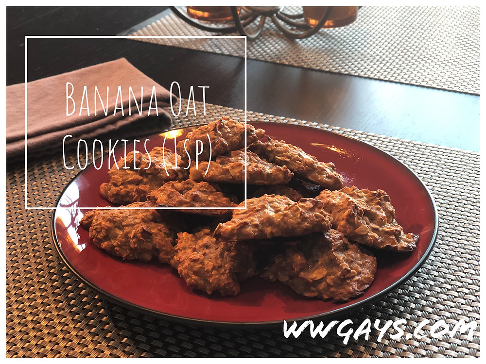Banana Oat Cookies