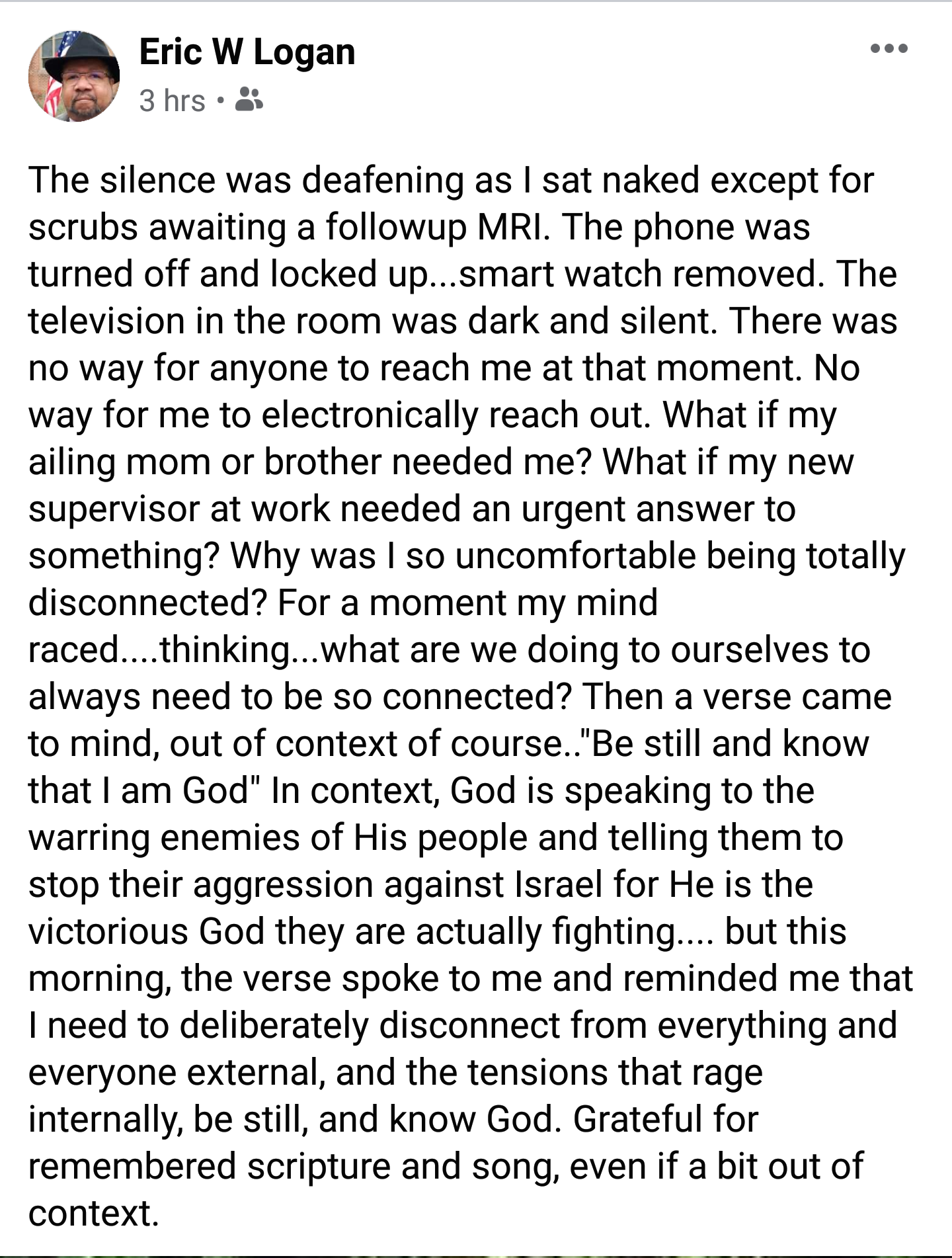 Be Still... content media