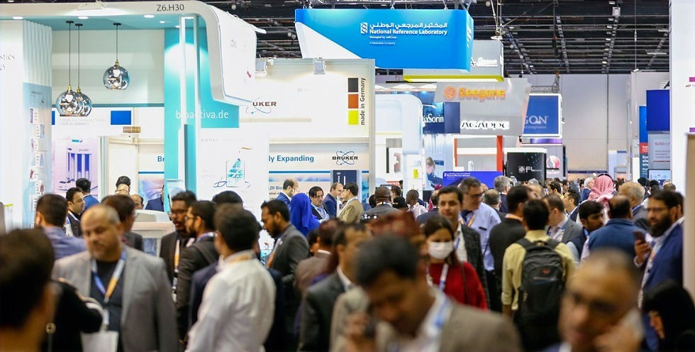 Director General of the Dubai Health Authority inaugurates 19th edition of Medlab Middle East