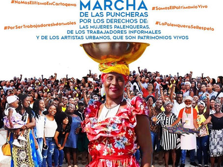 Palenqueras se toman el Centro Histórico de Cartagena