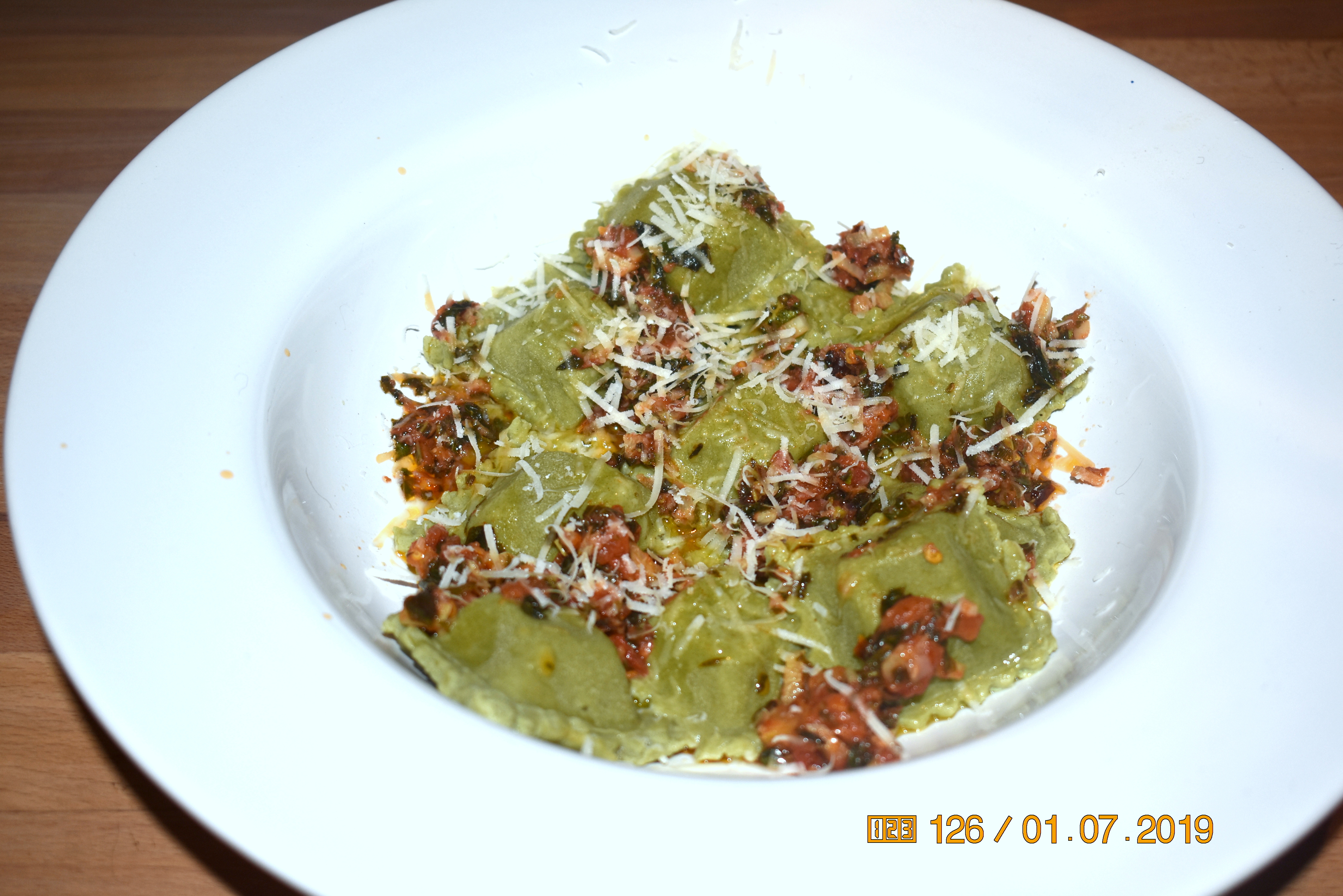 Spinach Ravioli content media