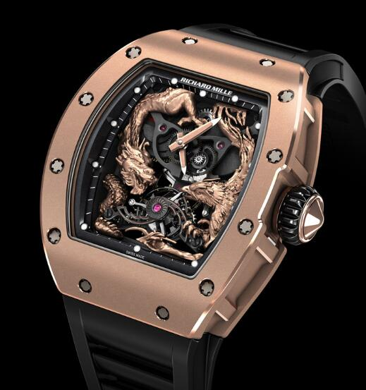 Richard Mille Replica Watch Phoenix & Dragon Jackie Chan RM 057-01 content media