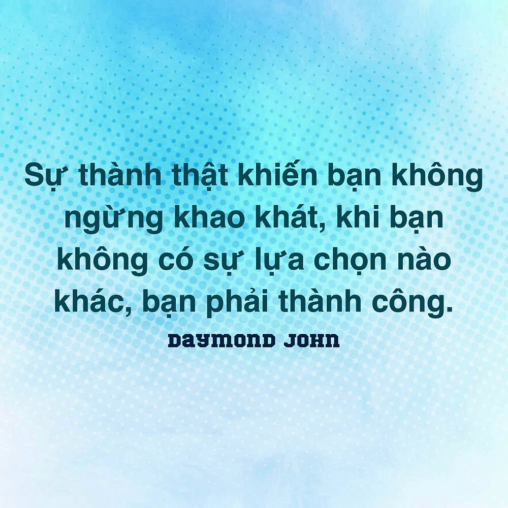Sự thành thật - Daymond John
