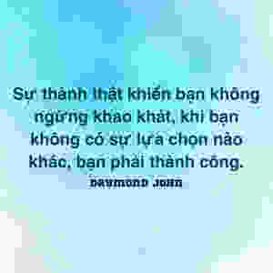 Sự thành thật - Daymond John