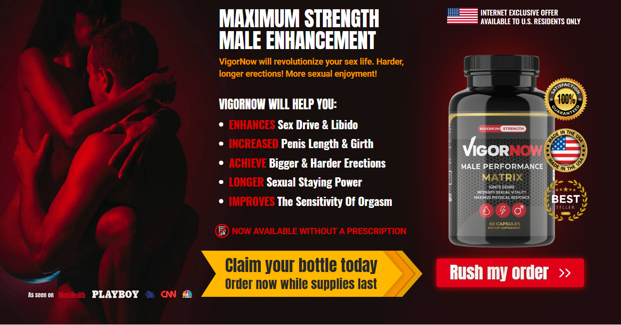 VigorNow Reviews & Male Enhancement Pills Real Cost in USA content media