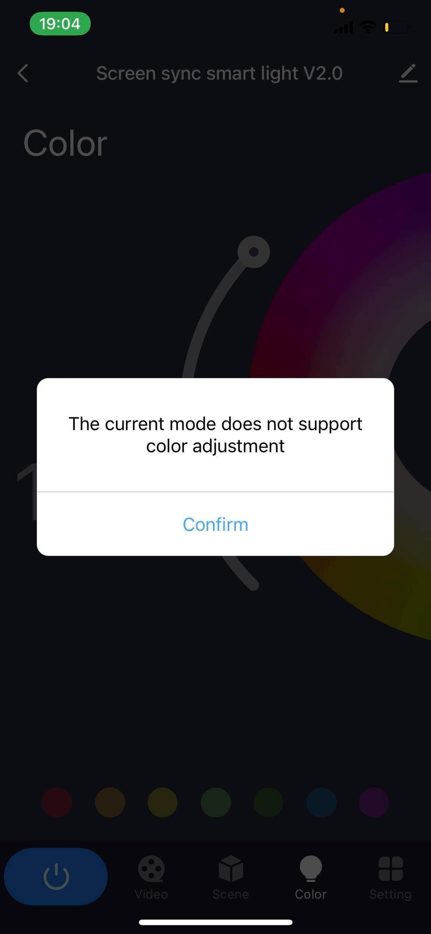 Color adjustment? content media