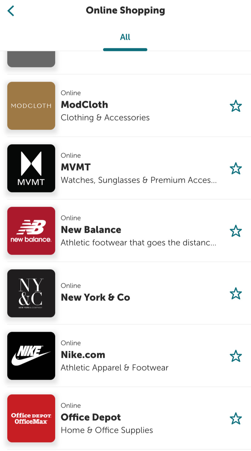 online discounts