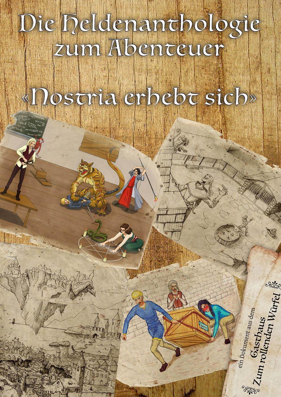 Cover der Heldenanthologie