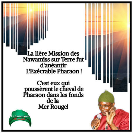 1ère mission des Nawamiss sur terre