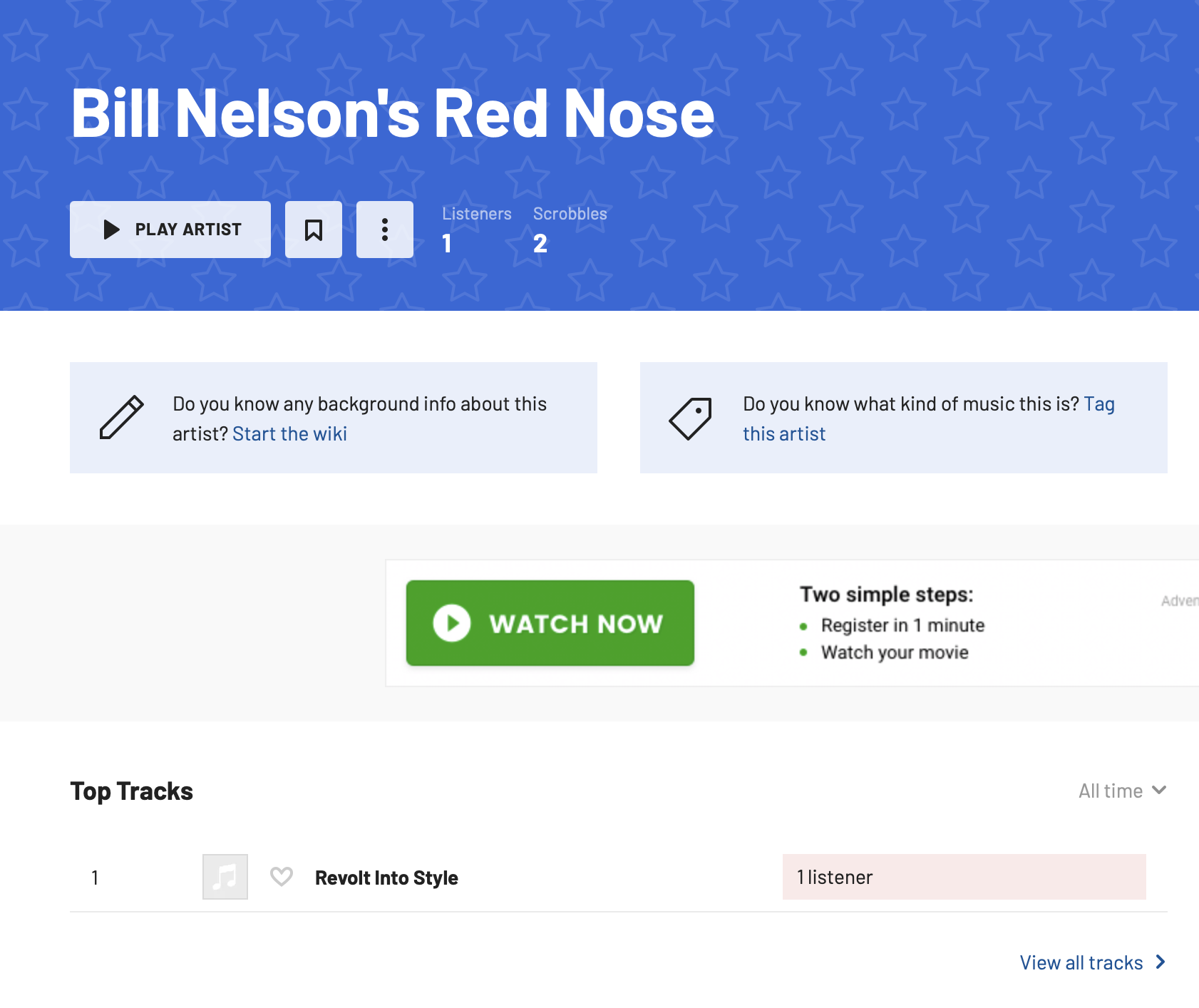 Bill Nelson's Red Nose content media