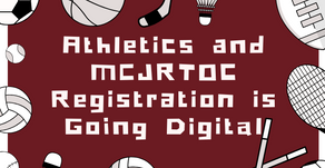 Athletics/MCJROTC Registration is Going Digital