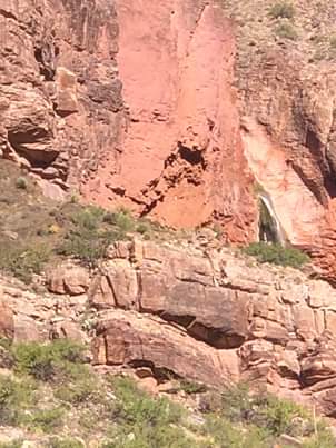 Ribbon Falls yonder