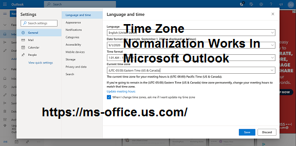 How to Microsoft Outlook Convert Time Zones for Meetings? content media